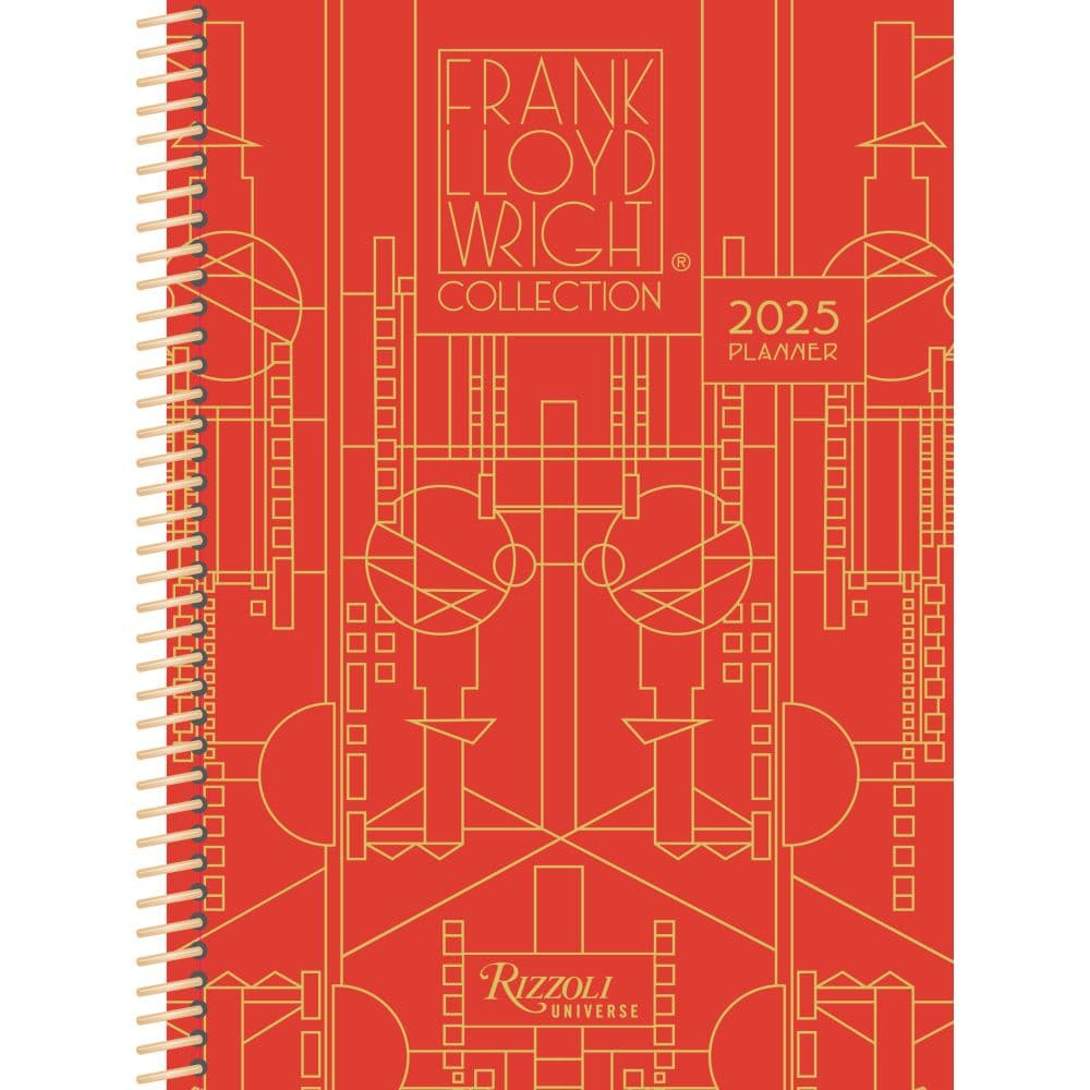 Frank Lloyd Wright 2025 Wall Calendar