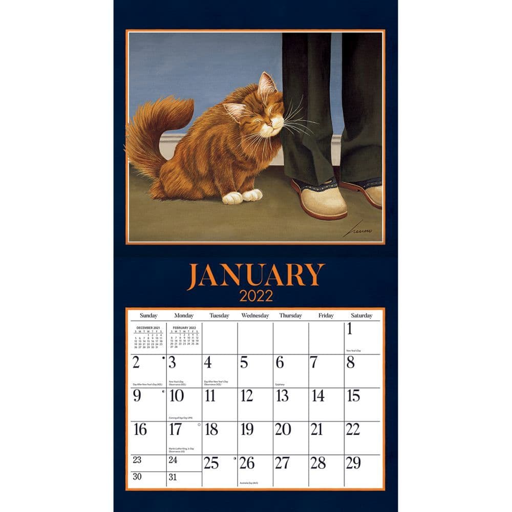  American  Cat 2022  Wall Calendar  Calendars  com