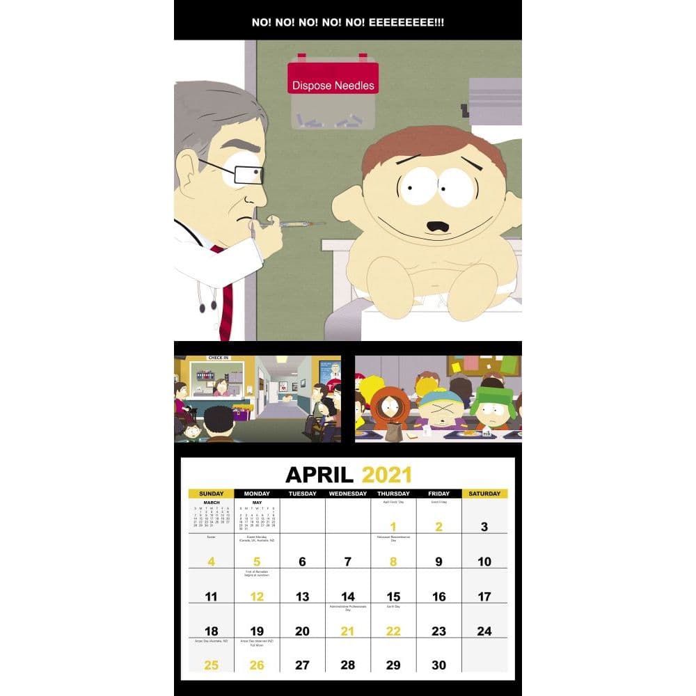 South Park Wall Calendar