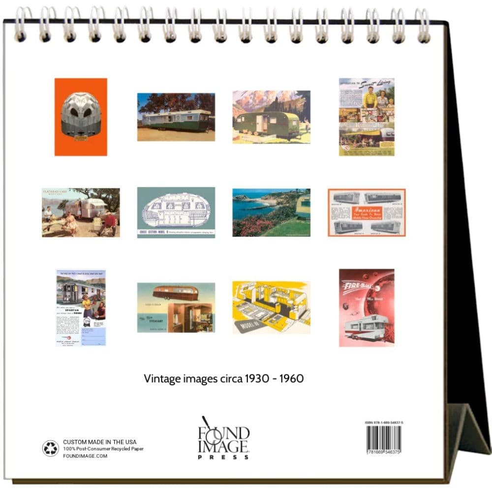 Travel Trailers 2026 Easel Desk Calendar First Alternate Image