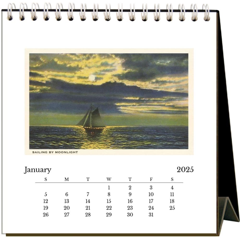 Sailing 2025 Easel Desk Calendar Second Alternate Image width="1000" height="1000"