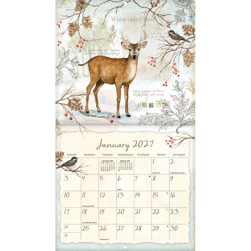 Field Guide 2027 Wall Calendar by Susan Winget Second Alternate Image