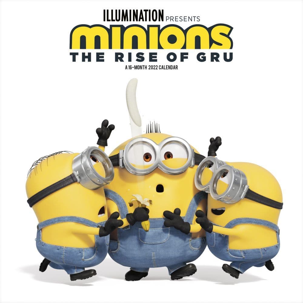 Minions 2 2022 Wall Calendar - Calendars.com