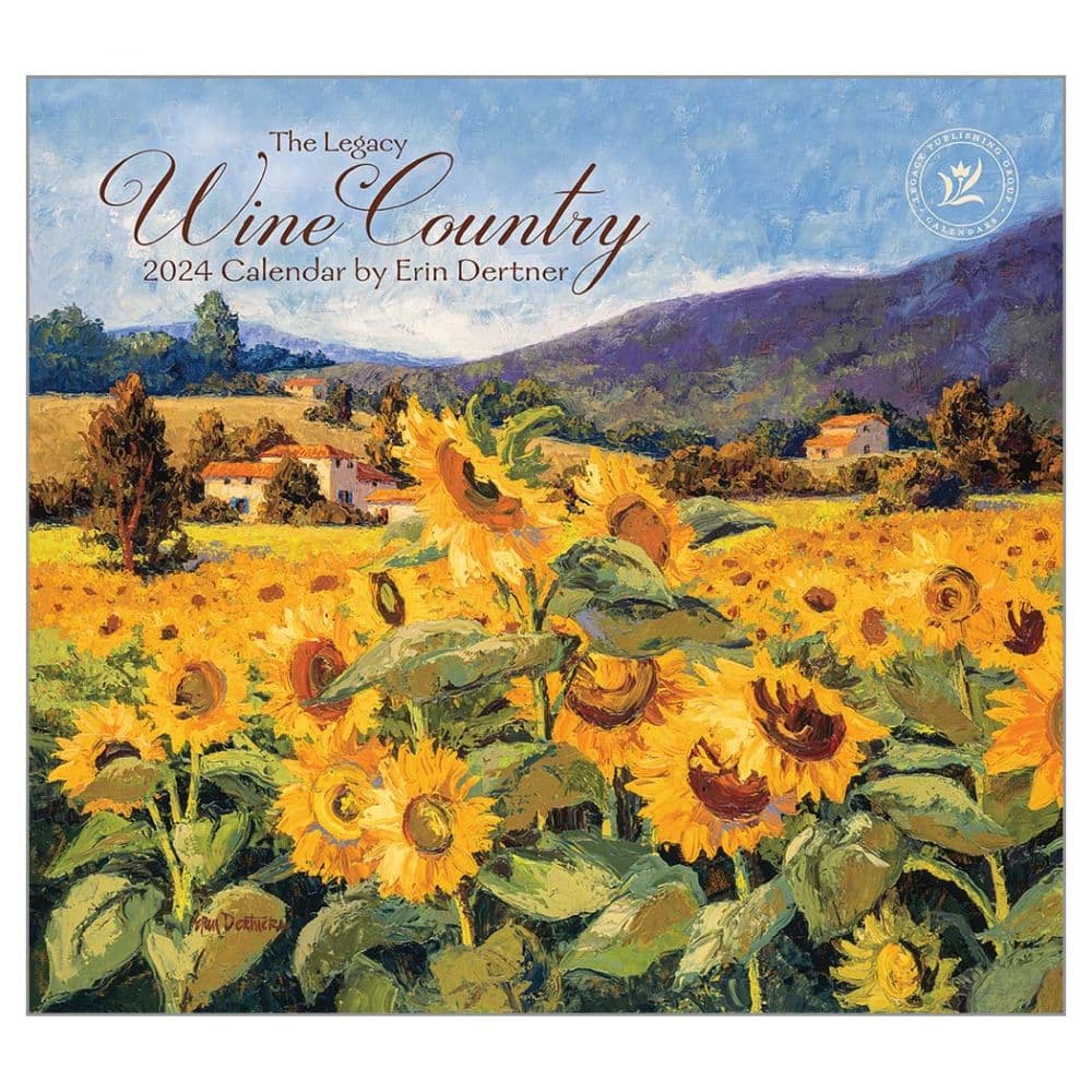 Wine Country 2024 Wall Calendar Main Image
