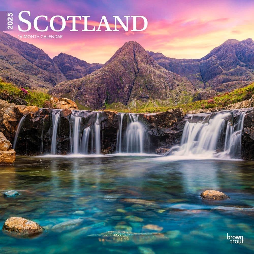 Scotland 2025 Wall Calendar Main Product Image width=&quot;1000&quot; height=&quot;1000&quot;