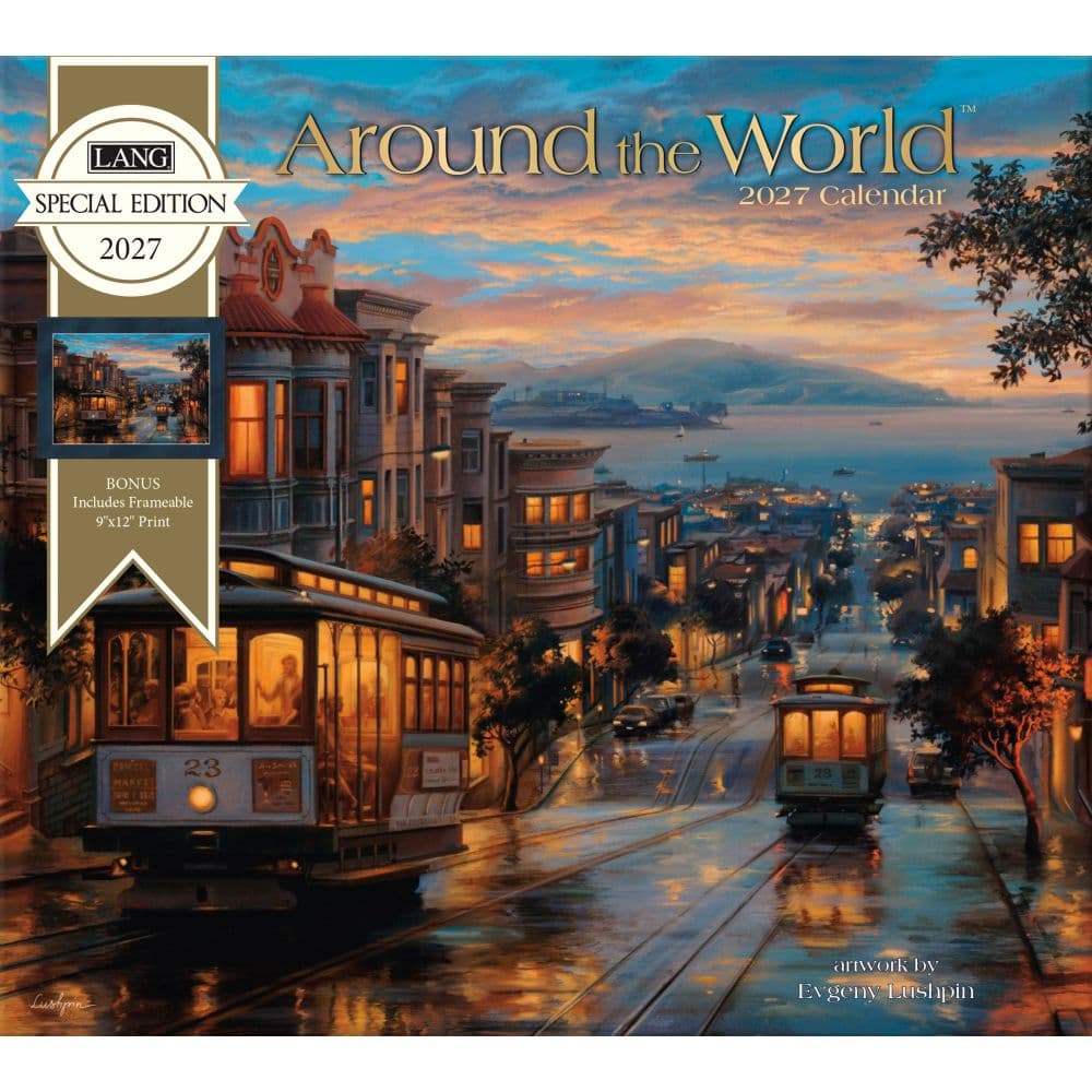 image Around the World Special Edition 2027 Wall Calendar Main Product Image