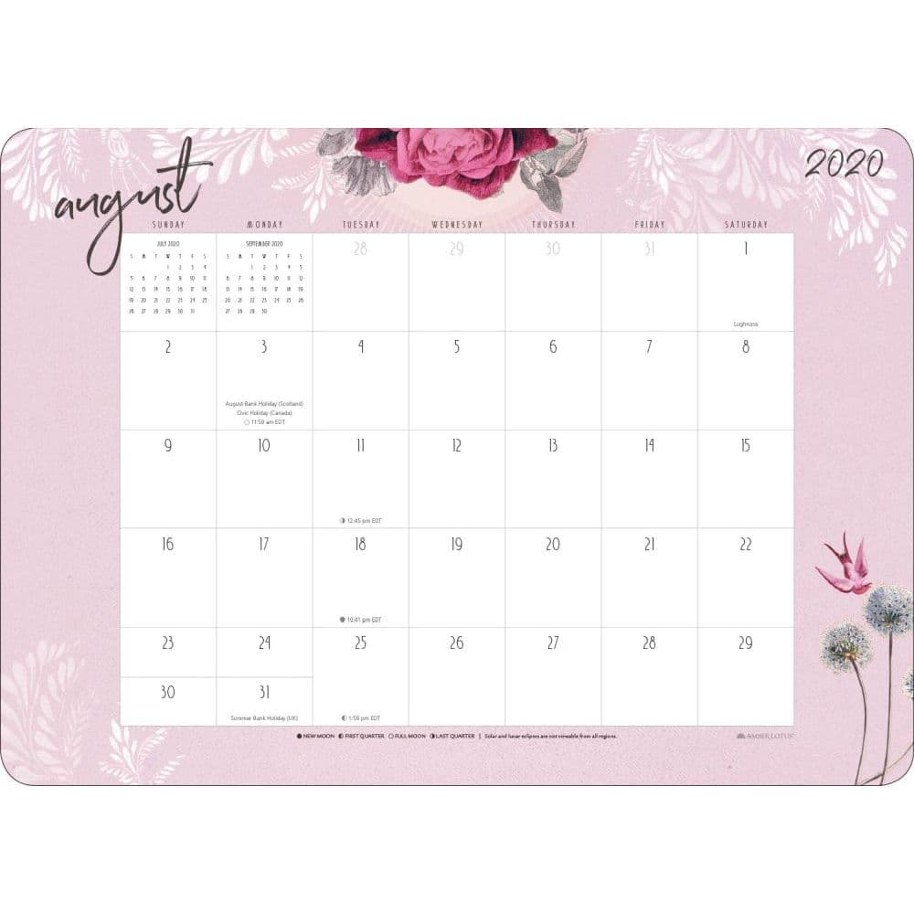 Papaya Desk Pad