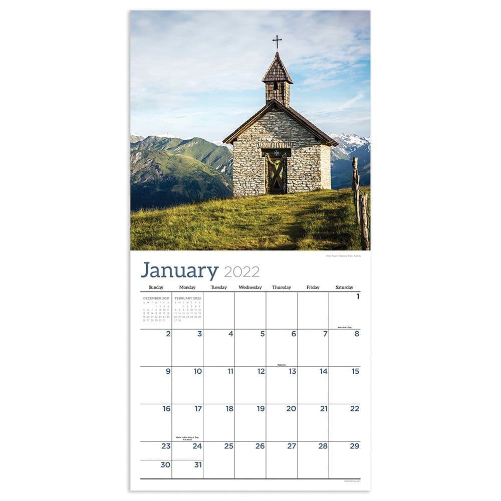 Churches 2022 Wall Calendar - Calendars.com