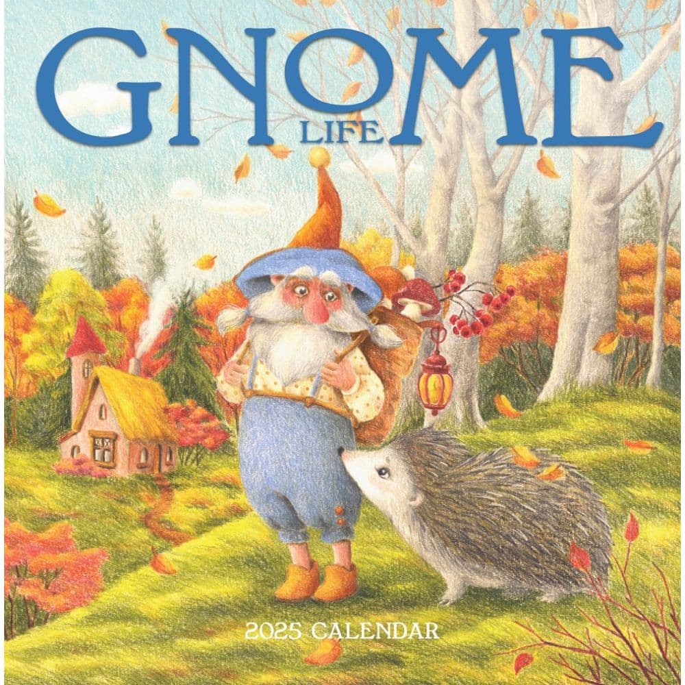 Gnome Life 2025 Wall Calendar