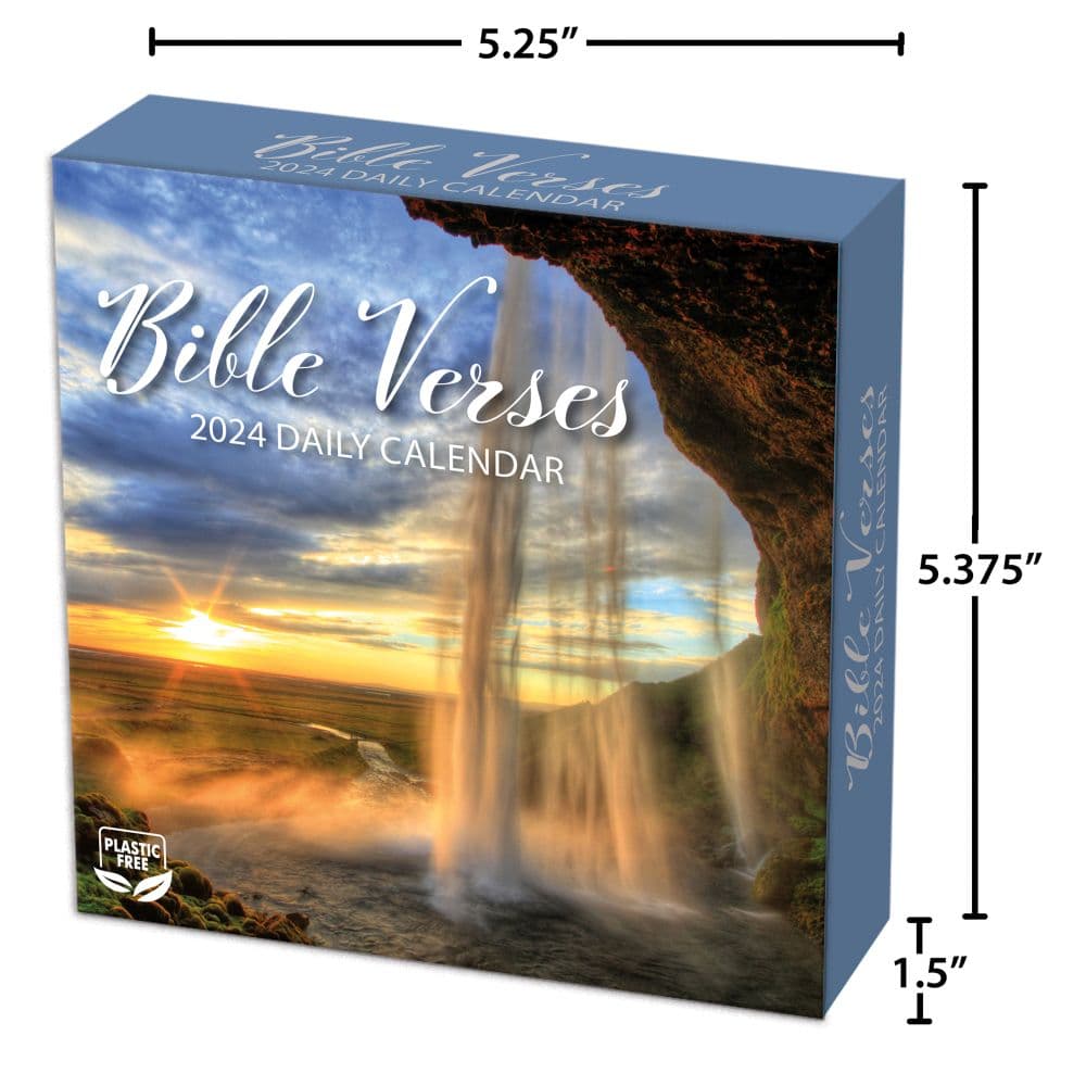 Bible Verses 2024 Desk Calendar - Calendars.com