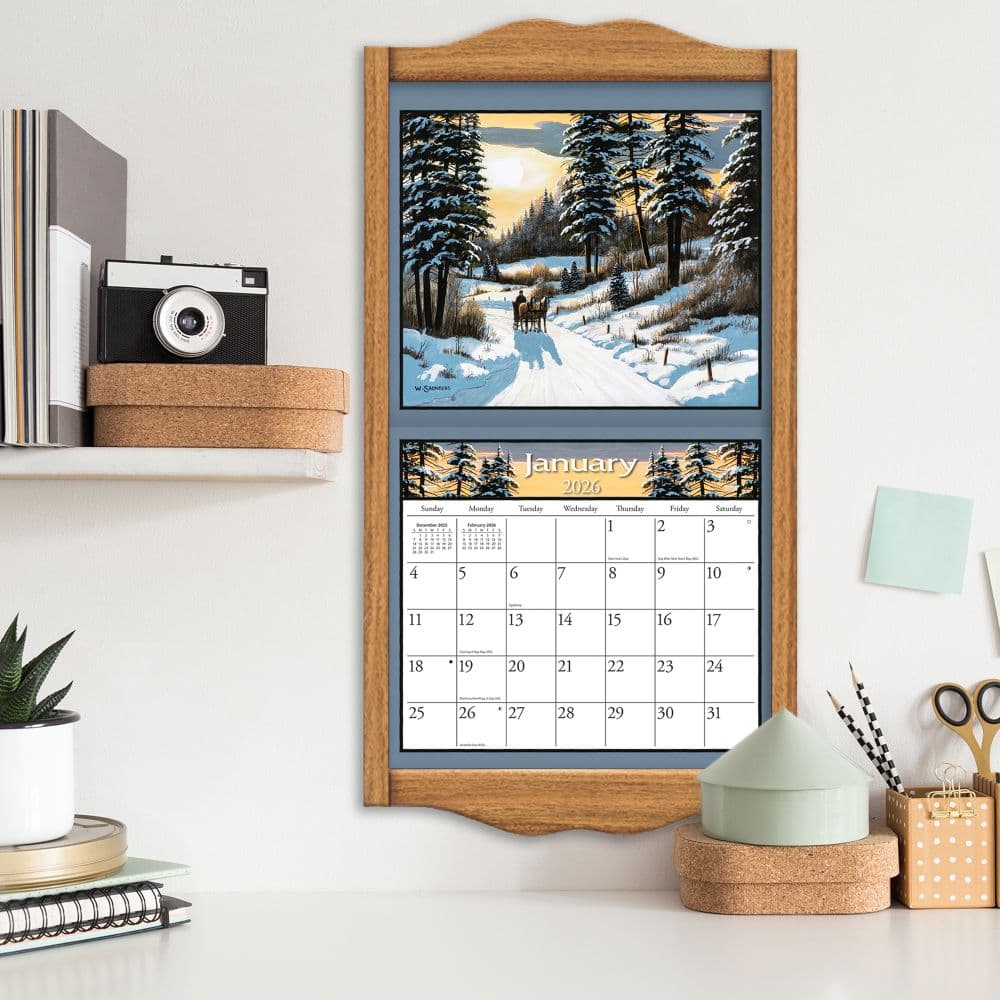 Lure of the Outdoors 2026 Wall Calendar by Bill Saunders_ALT5