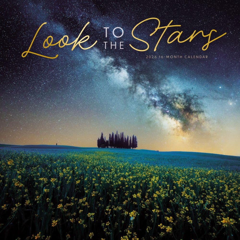Stargazing 2026 Wall Calendar Main Image