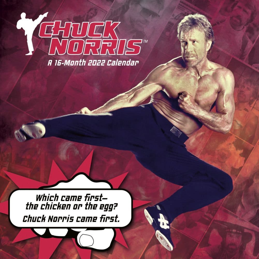 Chuck Norris 2022 Wall calendar