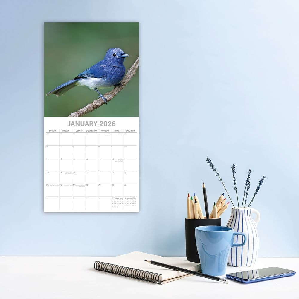 Exotic Birds 2026 Wall Calendar Second Alternate Image