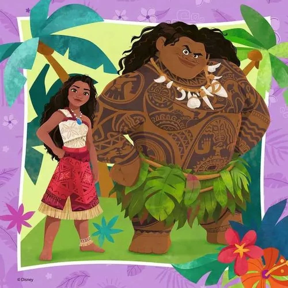 Moana 2 3x49 Piece Puzzle Third Alternate Image
