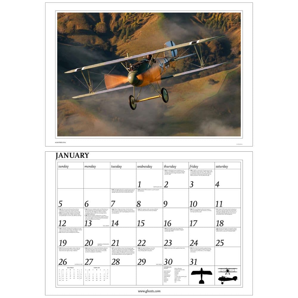 Ghosts Great War 2025 Wall Calendar Second Alternate Image width=&quot;1000&quot; height=&quot;1000&quot;