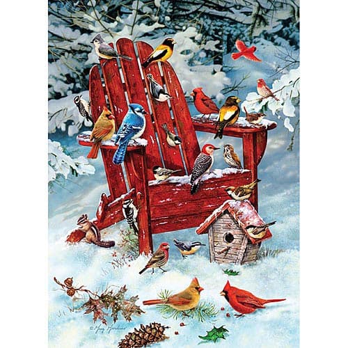 Adirondack Birds 1000 Piece Puzzle Main Image