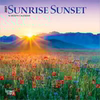 image Sunrise Sunset 2027 Mini Wall Calendar Main Product Image