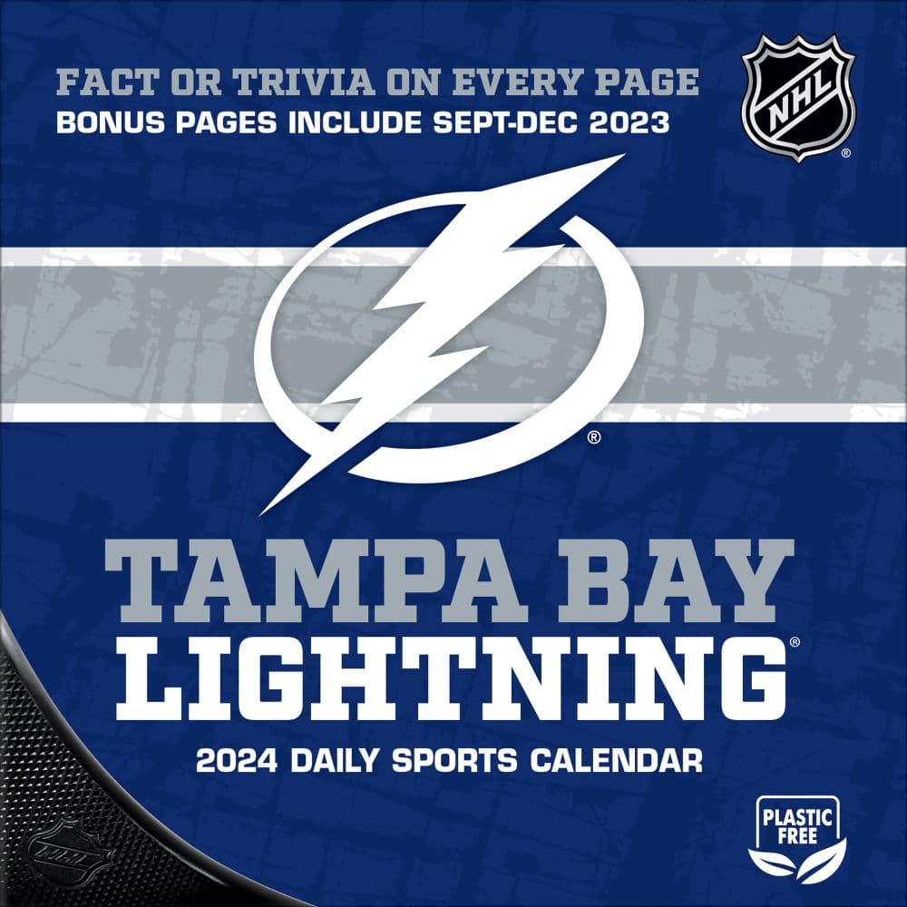 NHL Tampa Bay Lightning 2024 Desk Calendar