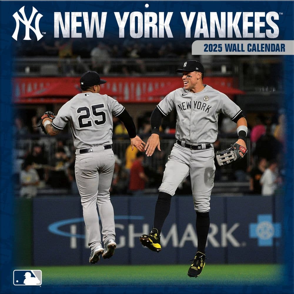 image MLB New York Yankees 2025 Wall Calendar Main Image