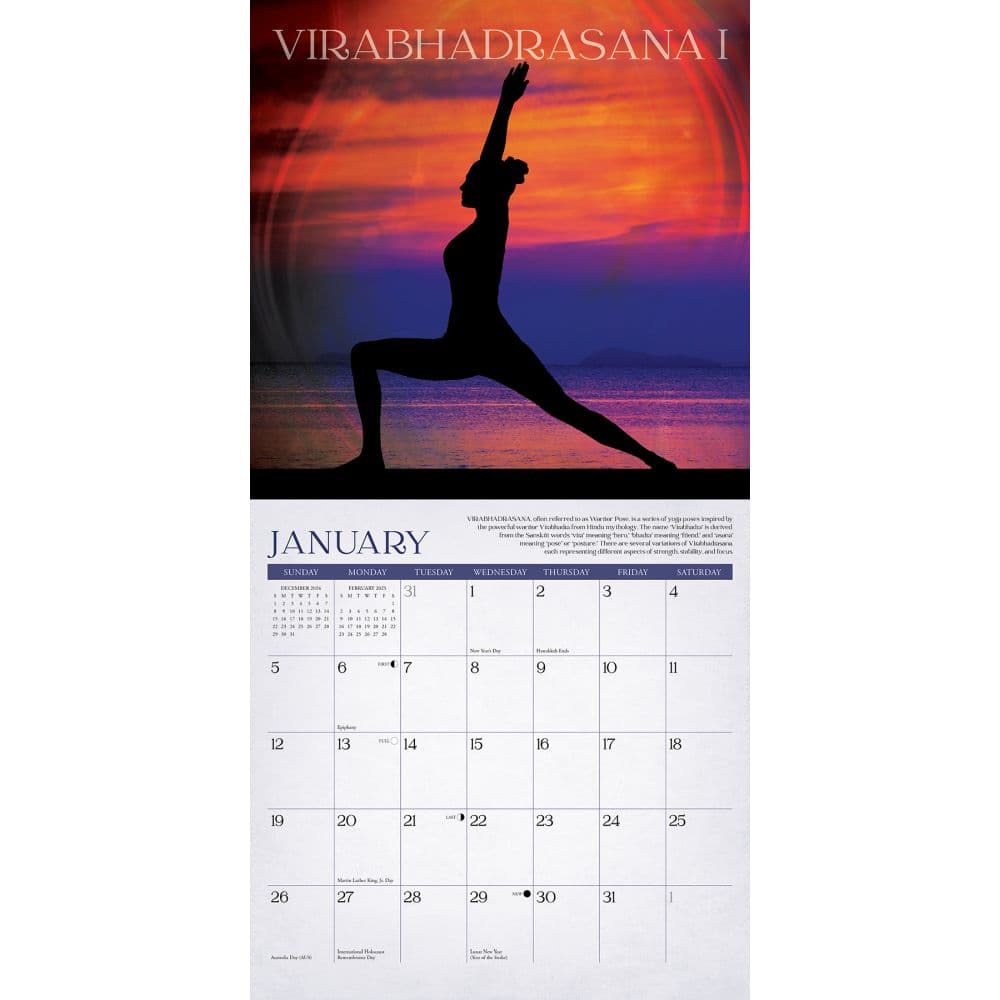 Yoga 2025 Wall Calendar Second Alternate Image width=&quot;1000&quot; height=&quot;1000&quot;