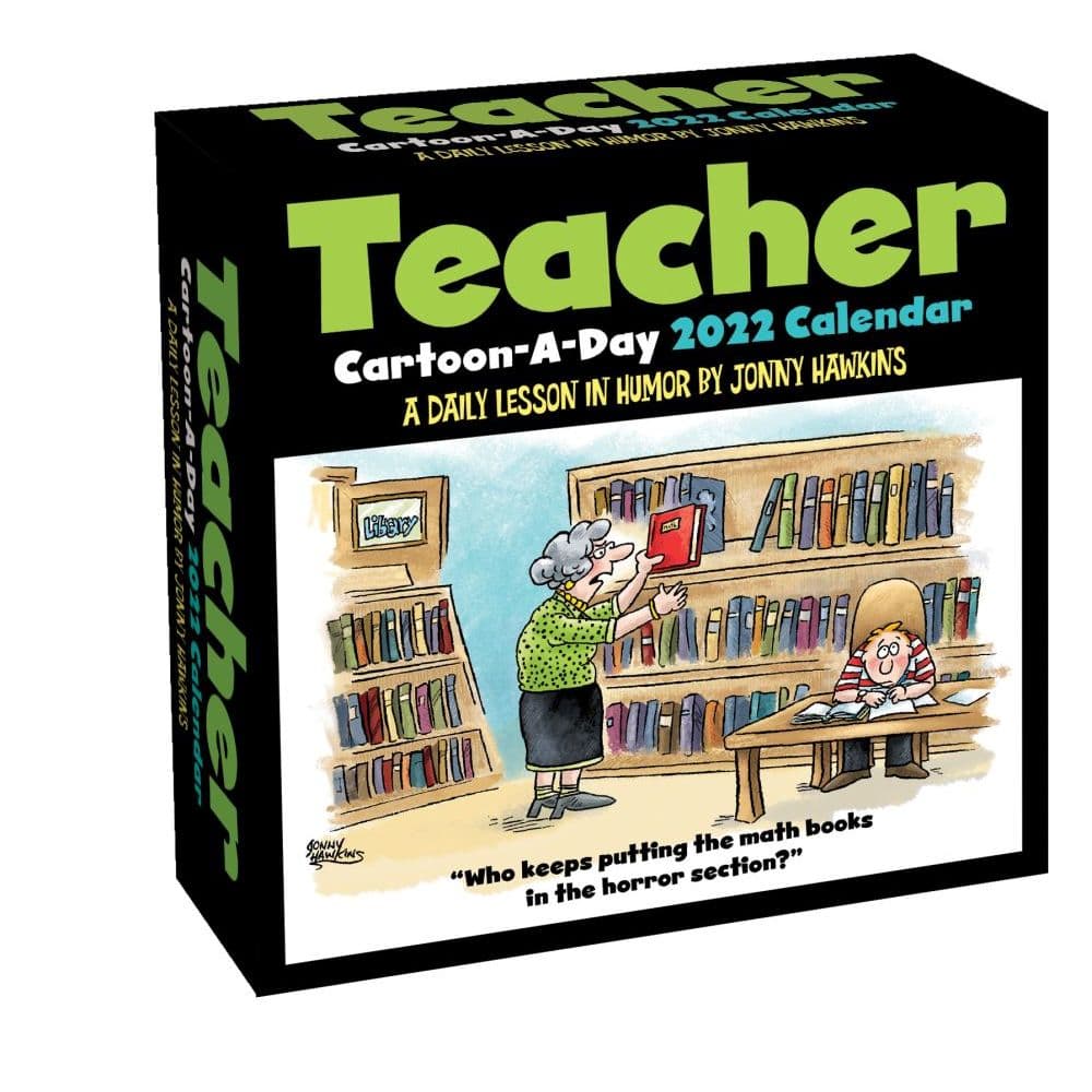 Teacher Cartoon-a-Day 2022 Calendar