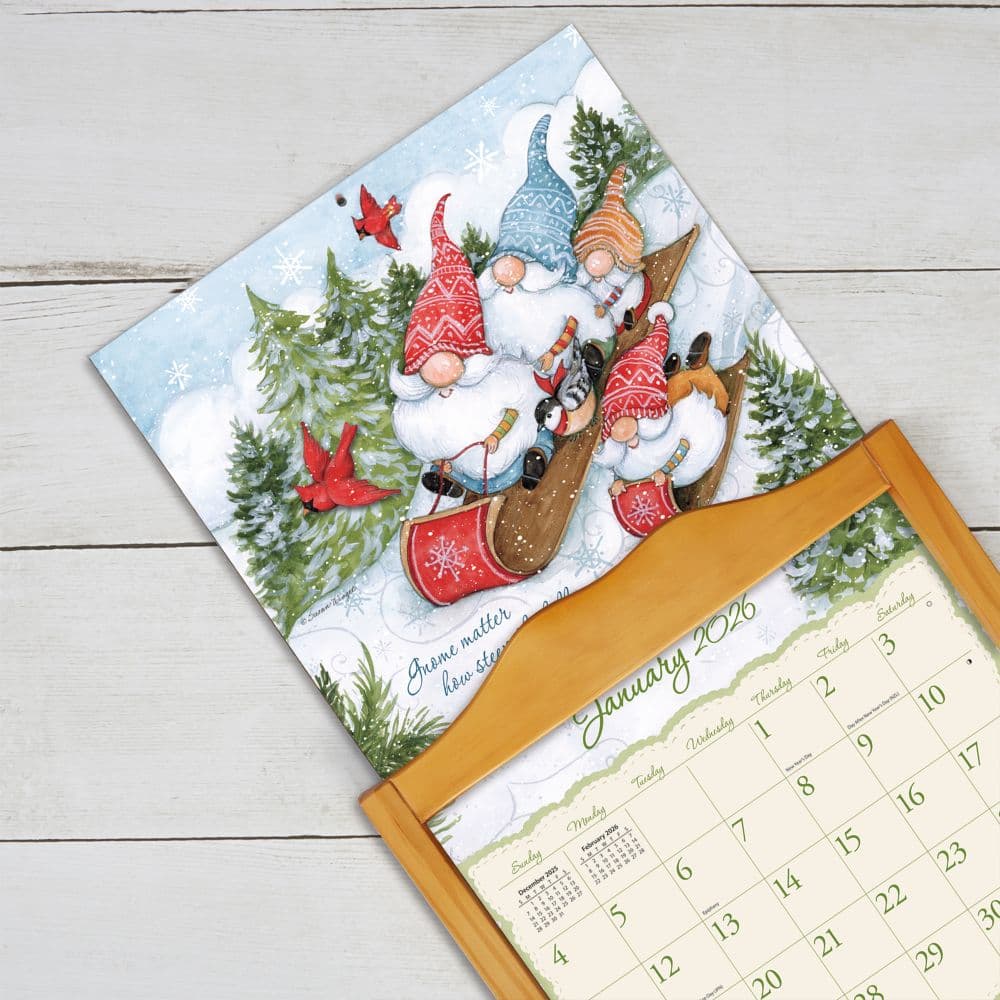 Gnome Sweet Gnome 2026 Wall Calendar by Susan Winget_ALT4
