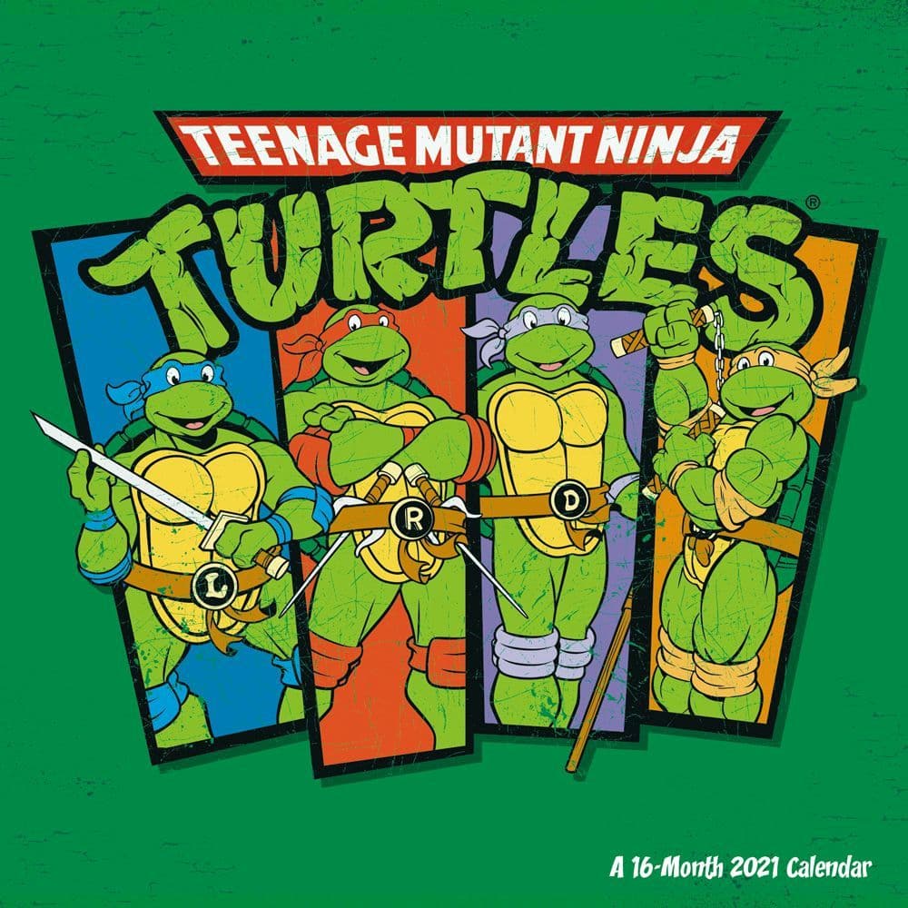 Teenage Mutant Ninja Turtles Wall Calendar