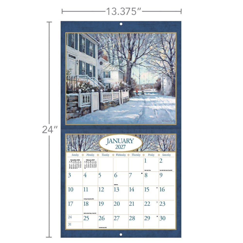 American Dream 2027 Wall Calendar by Paul Landry Third Alternate Image