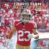 image NFL Christian McCaffrey 2025 Wall Calendar Main Image