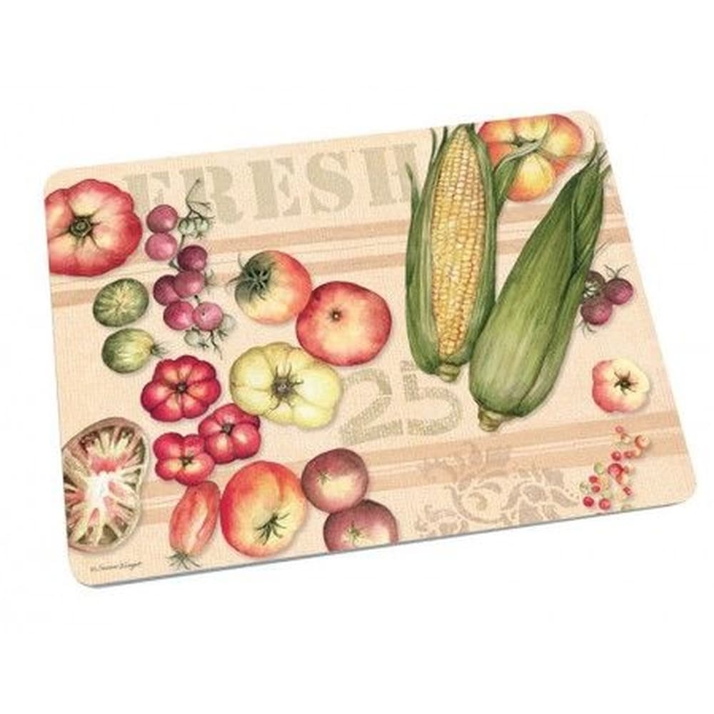 Fresh From The Farm Large Cutting Board by Susan Winget Alternate Image 1