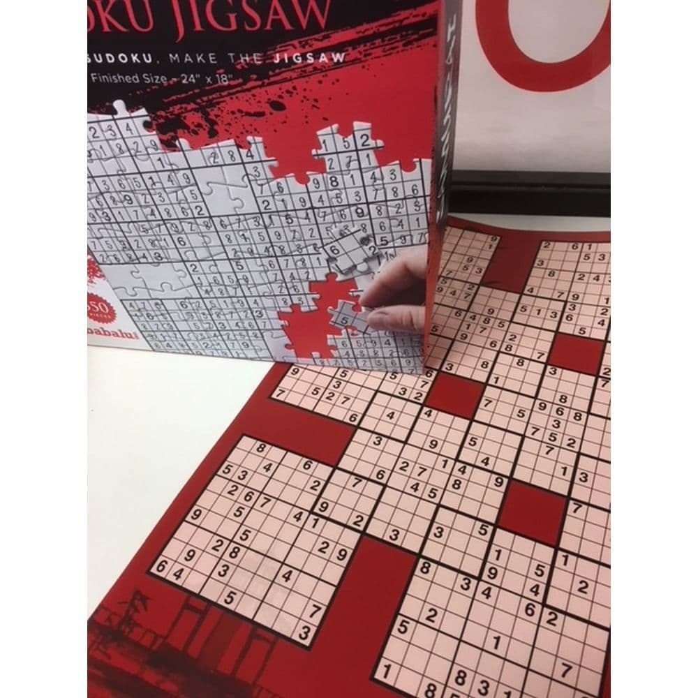 Sudoku Jigsaw 550pc Puzzle Alternate Image 1