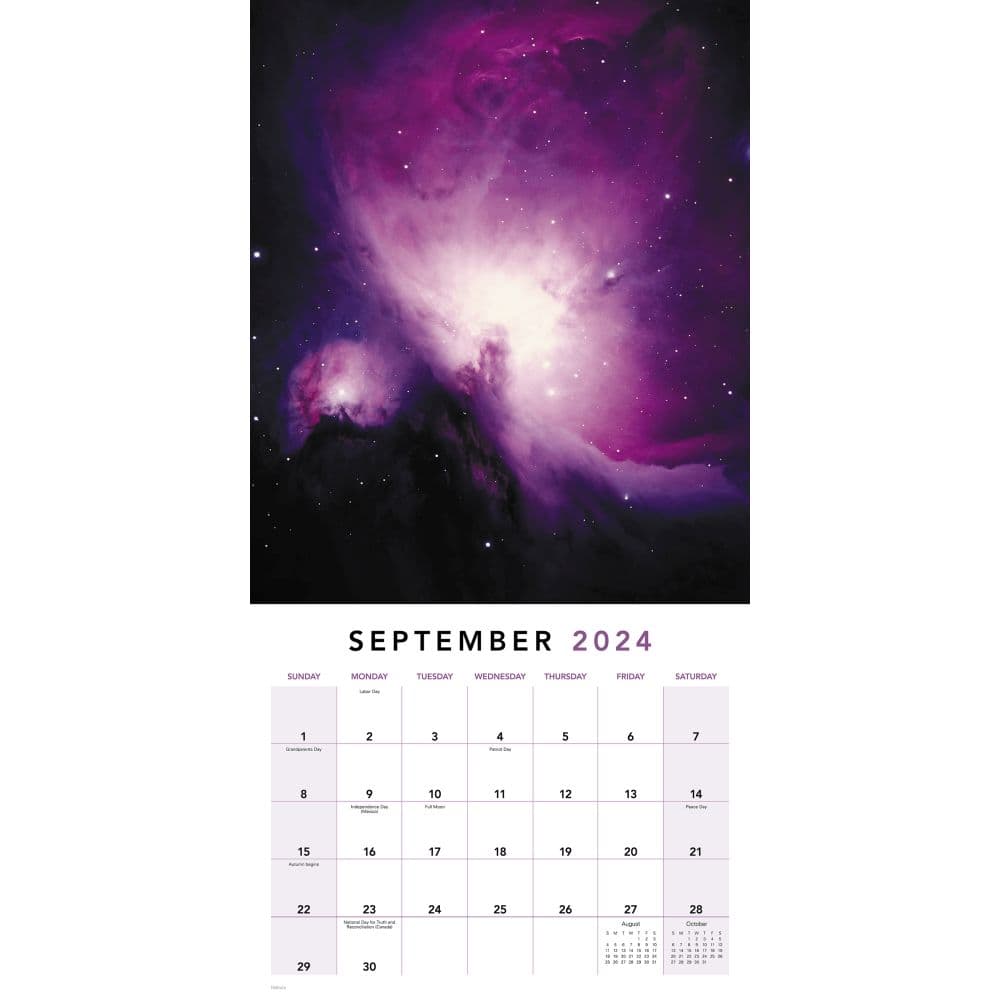 Galaxies 2024 Wall Calendar