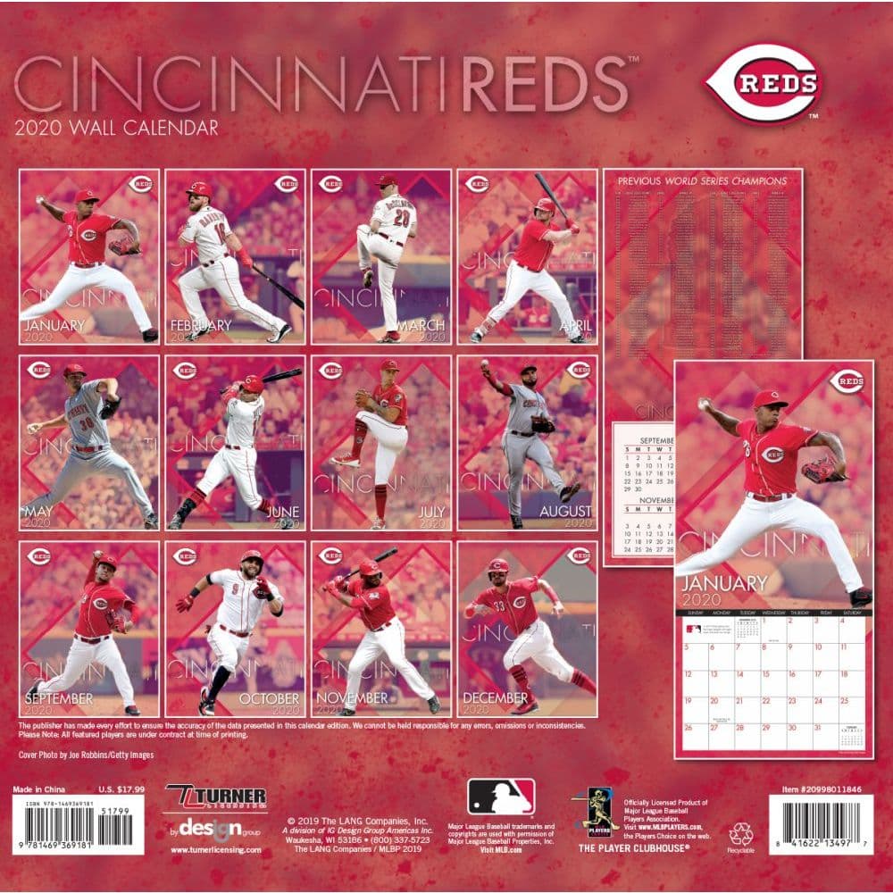 Cincinnati Reds Calendar 2022 - Calendar Printable 2022