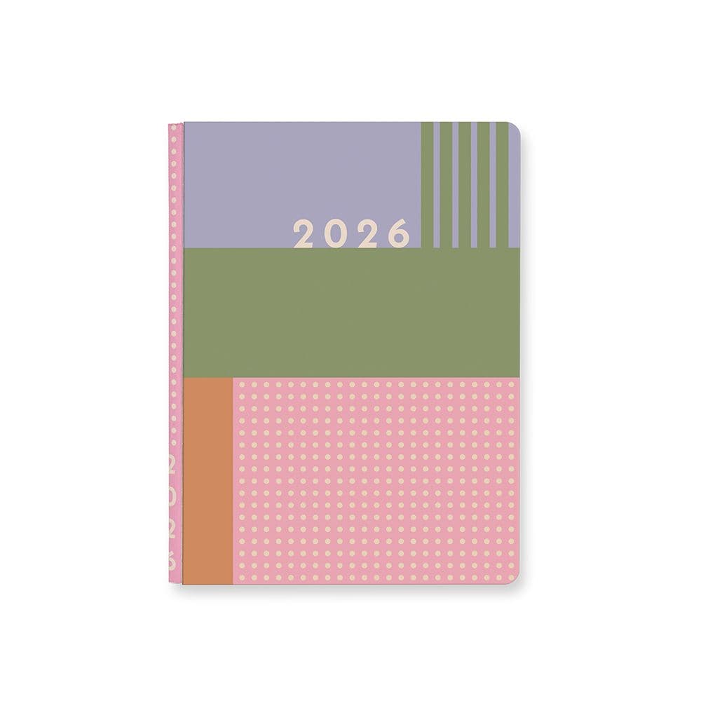 Color Block Good Day Monthly 2026 Planner Eighth Alternate Image
