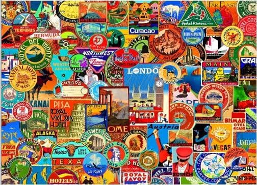 World of Travel 1000pc Puzzle Main Image
