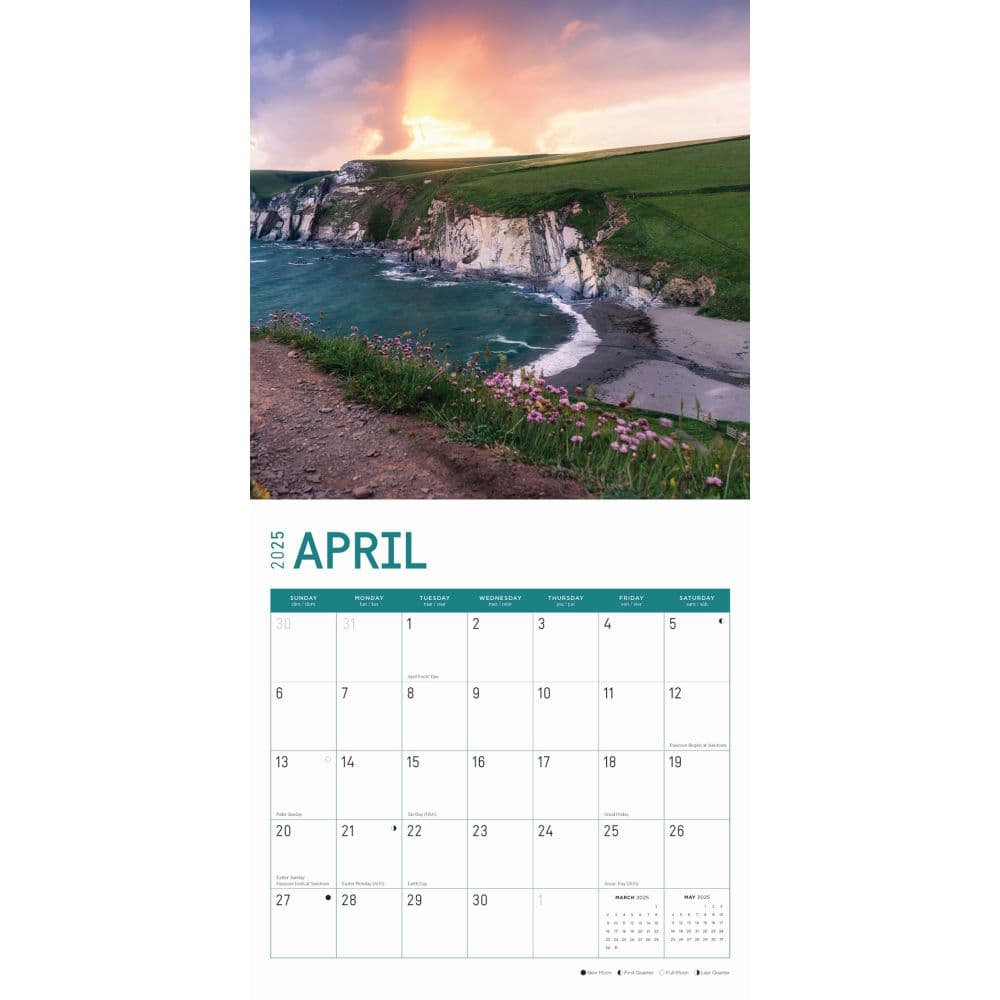 England 2025 Wall Calendar Second Alternate Image width="1000" height="1000"