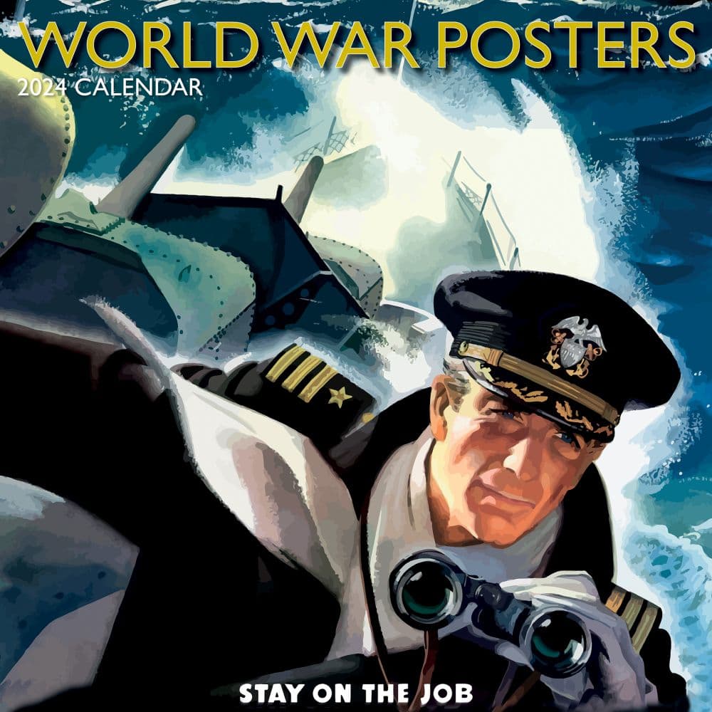 World War II Posters 2024 Wall Calendar