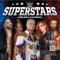image WWE Superstars 2026 Wall Calendar Main Product Image