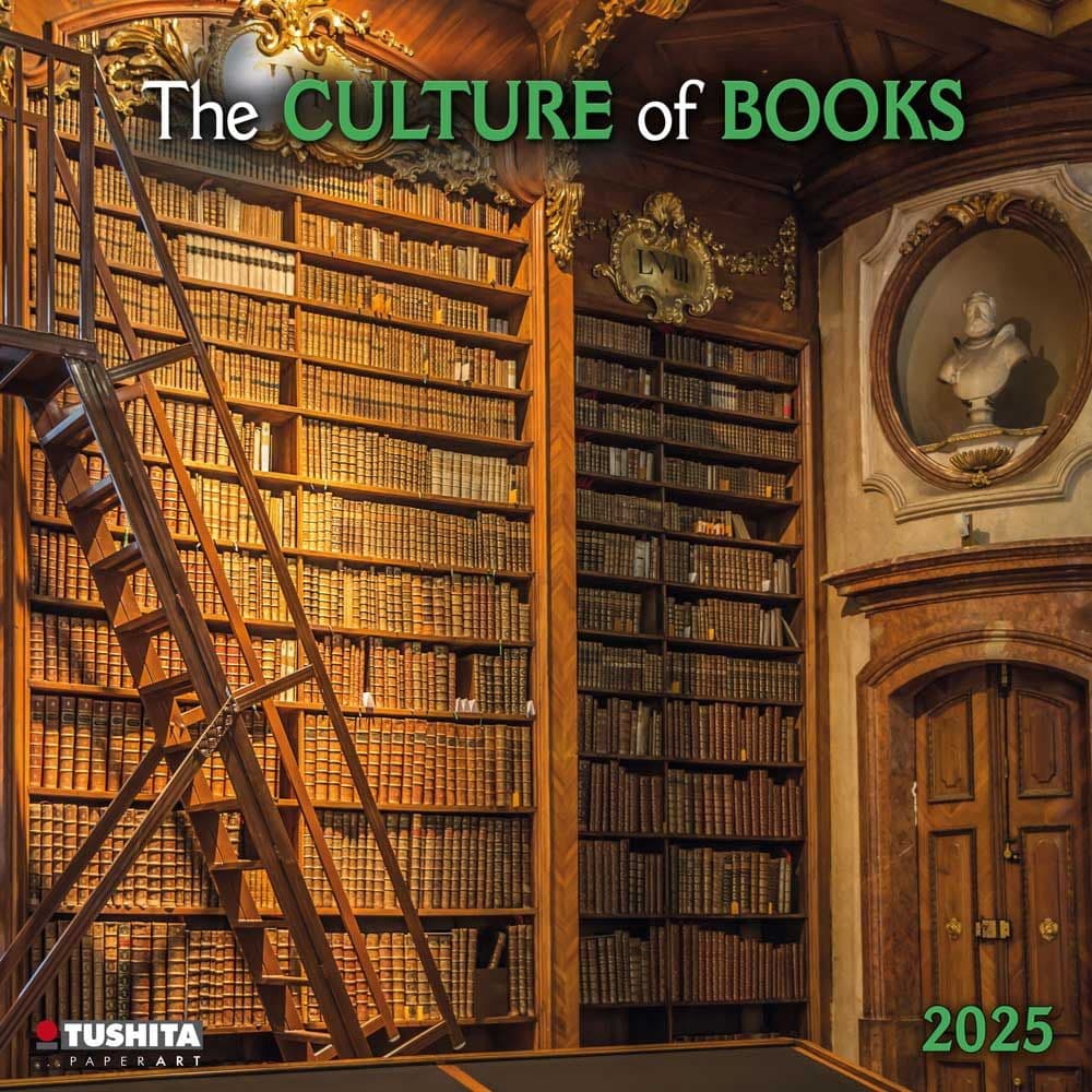 Culture Of Books 2025 Wall Calendar Main Image