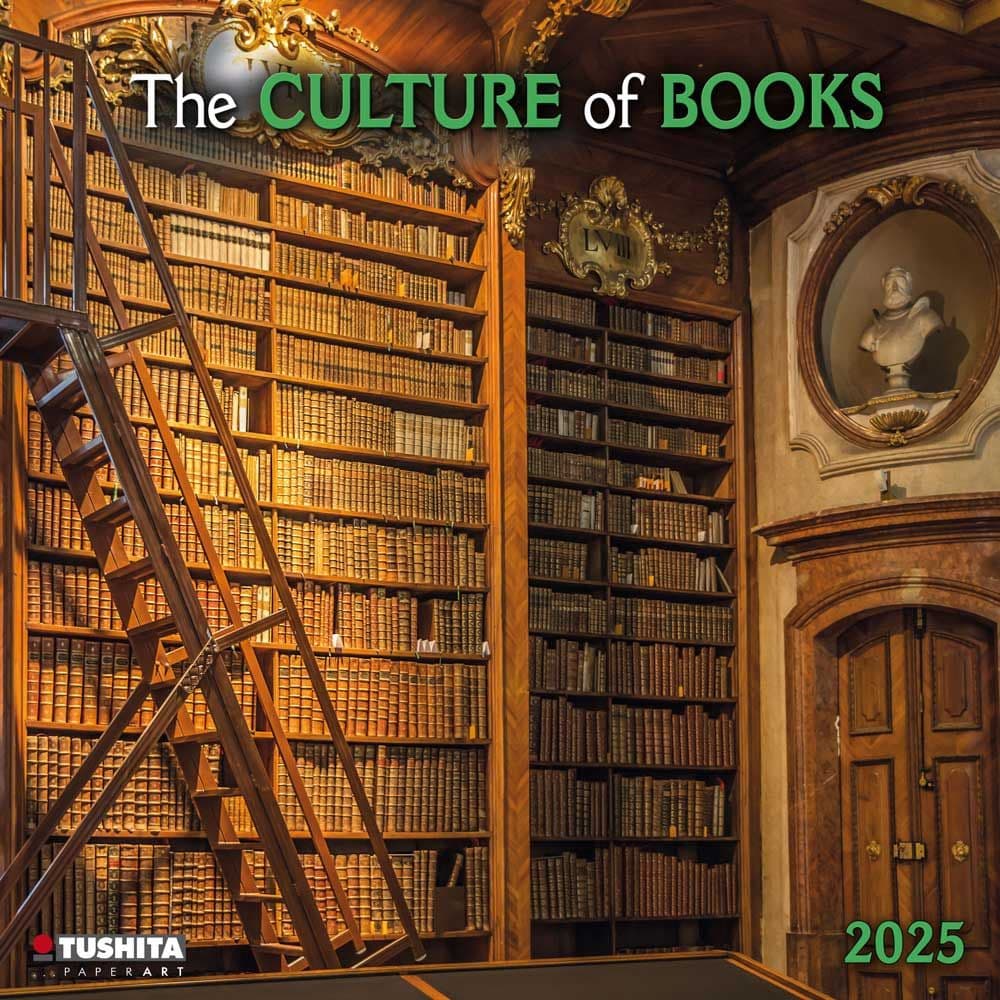 Culture Of Books 2025 Wall Calendar Main Image