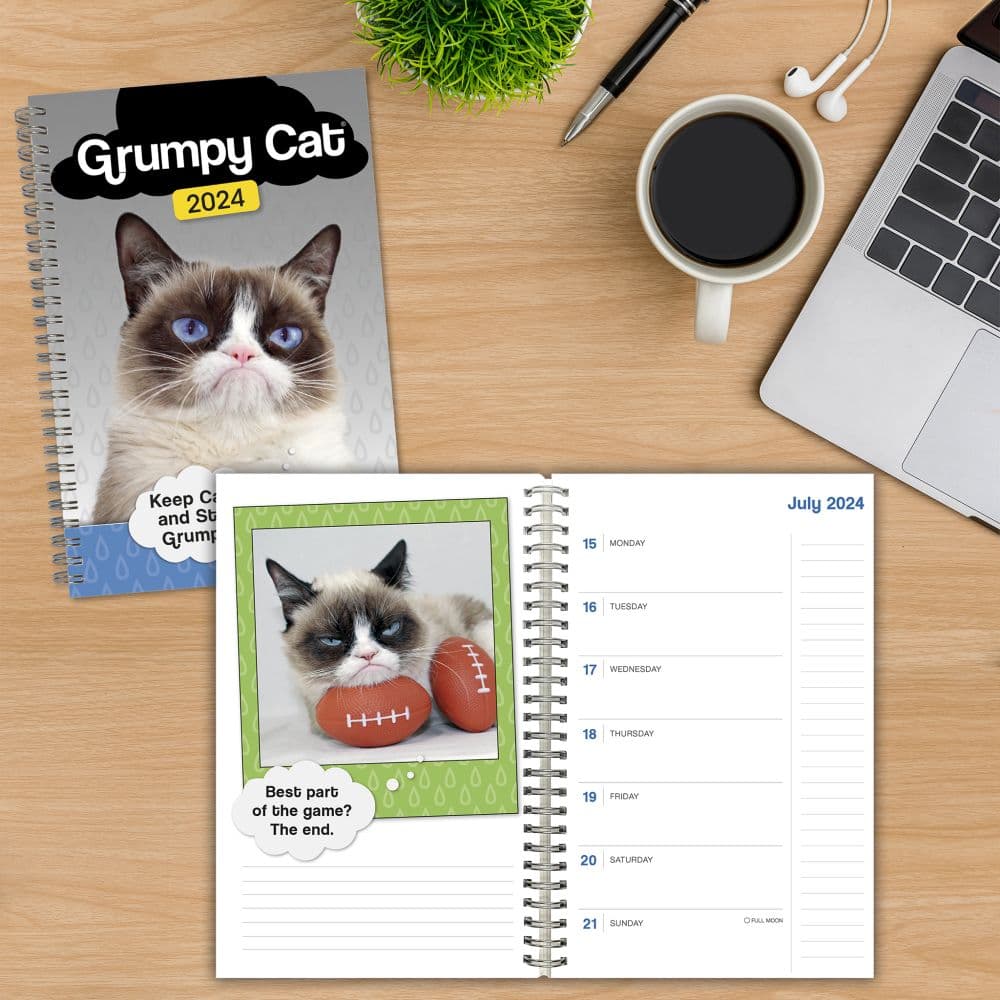 Keep Calm And Stay Grumpy 2024 Planner Fifth Alternate Image width=&quot;1000&quot; height=&quot;1000&quot;