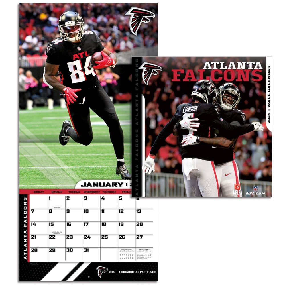 Atlanta Falcons 2024 Mini Wall Calendar