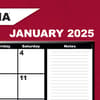 image COL Georgia Bulldogs 2025 Desk Pad Third Alternate Image width=&quot;1000&quot; height=&quot;1000&quot;