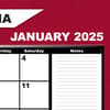 image COL Georgia Bulldogs 2025 Desk Pad Third Alternate Image width="1000" height="1000"