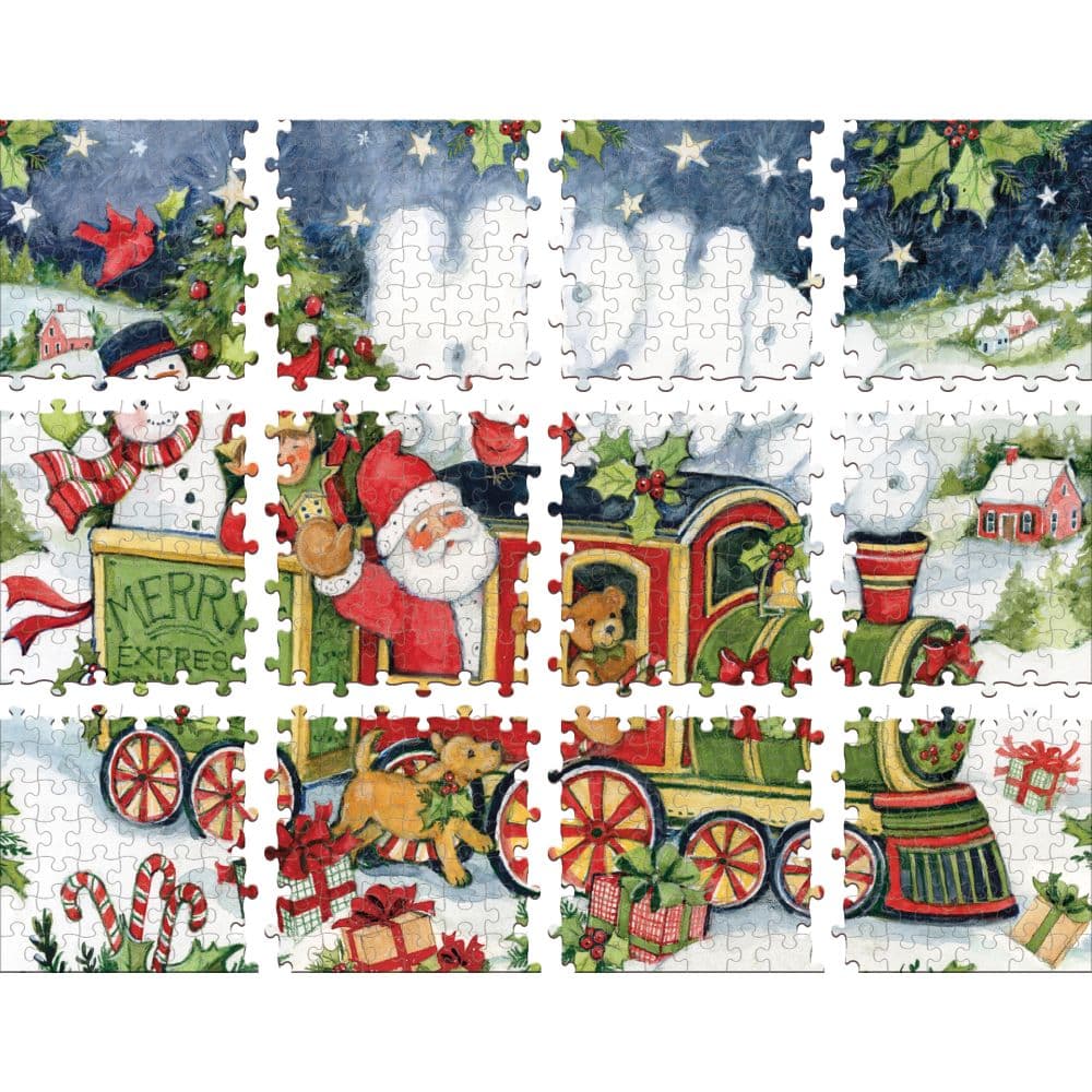 Merry Express Countdown 500 Piece Puzzle Fourth Alternate Image