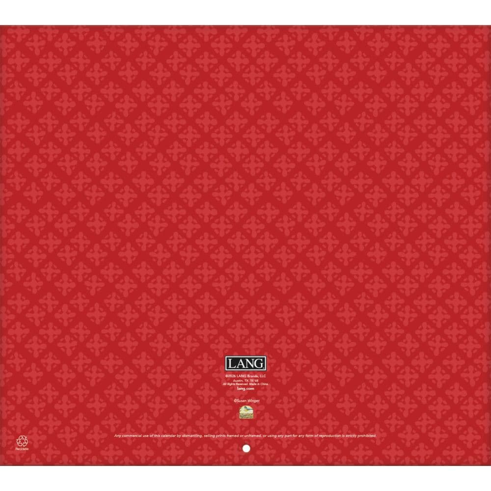 Schoolhouse 2027 Wall Calendar by Susan Winget Fourth Alternate Image