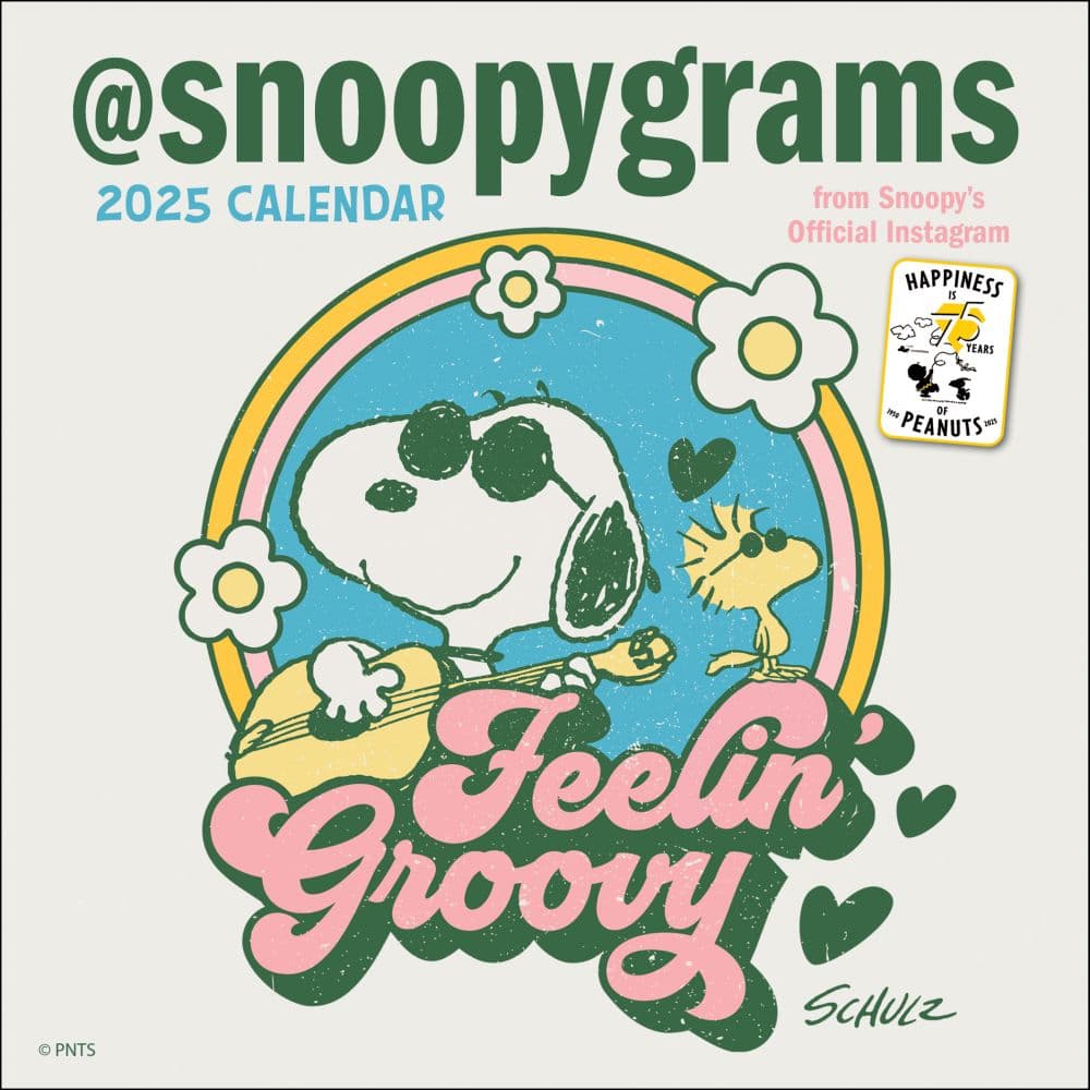 Peanuts 2025 Mini Wall Calendar - Calendars.com