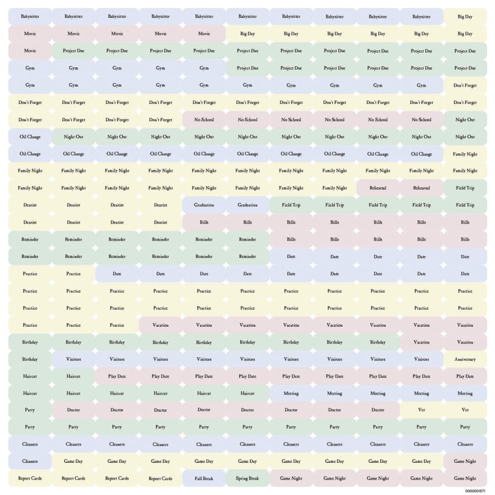 Animals Family 2027 Magnetic Desk Calendar Sixth Alternate Image