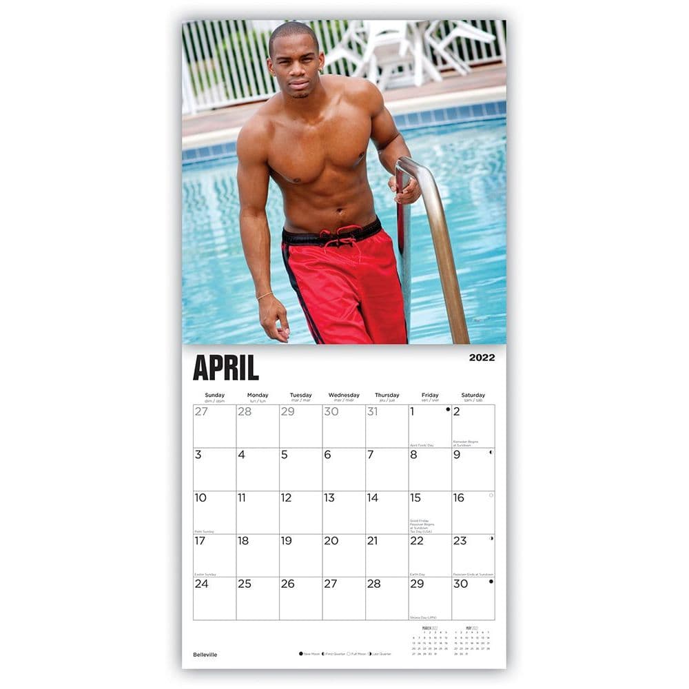 Ebony Desnudo Calendar